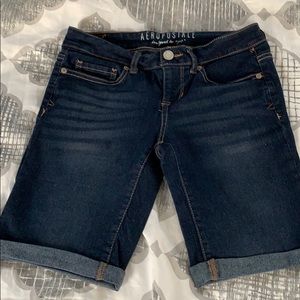 Aeropostale Bermuda jean shorts. Size: 2